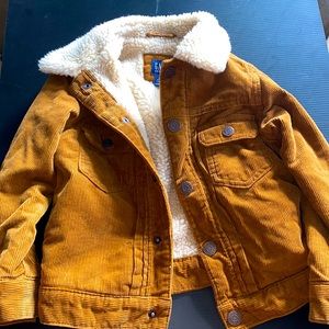 Gap Corduroy jacket with Sherpa interior